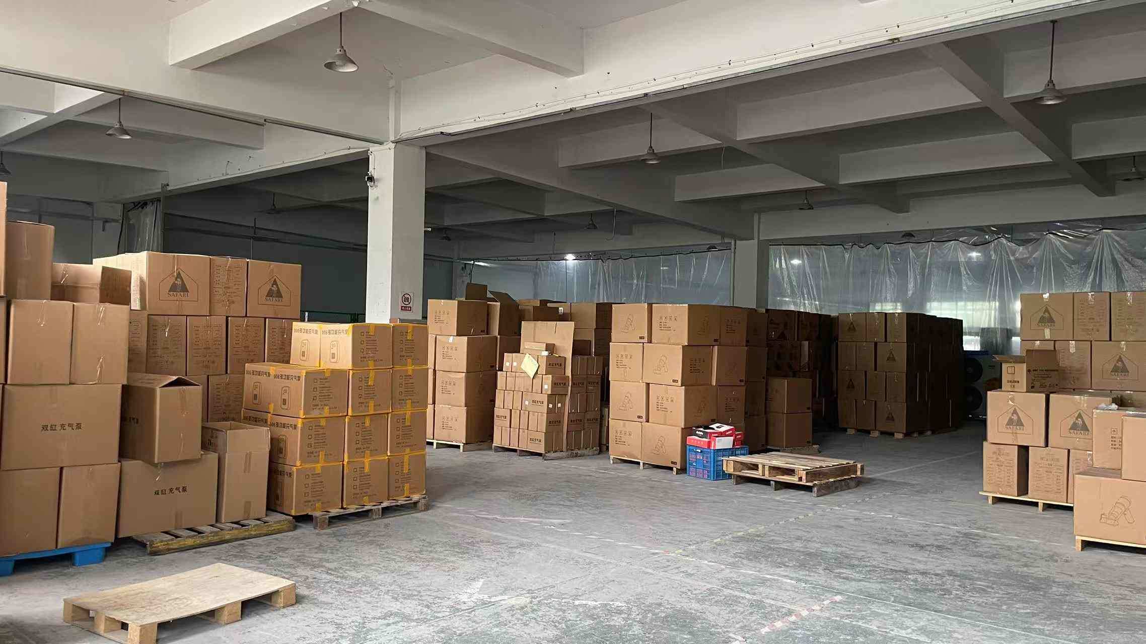 Finished product staging before shipment release