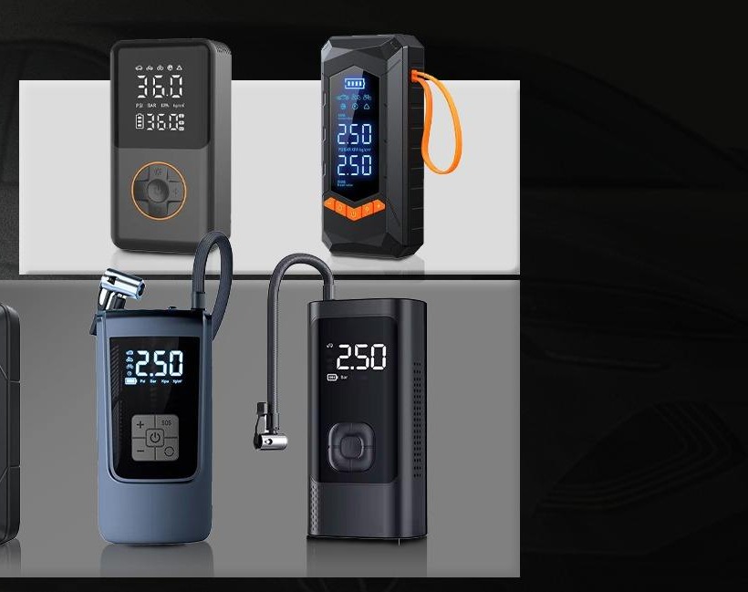 PCMOS portable tire inflator range with multiple product models