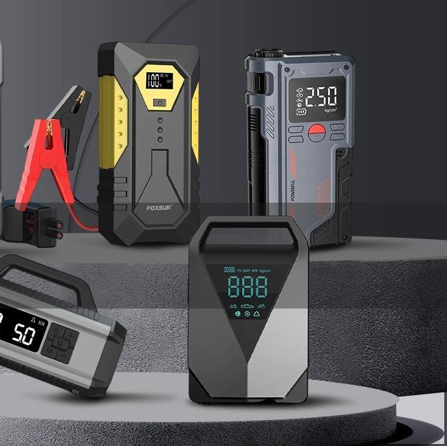 PCMOS jump starter and emergency power product range