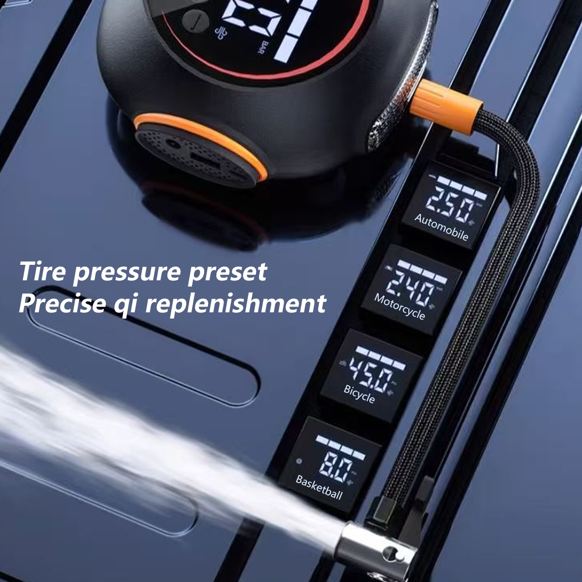 1000A Portable Emergency Jump Starter with 150PSI Tire Inflators Car Air Pump Jump Starter Power Bank Battery Jump Starter