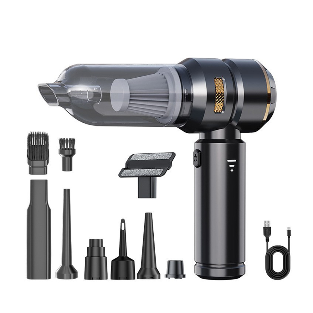 100W Brushless Motor 16000Pa Vacuum Cleaner Wet and Dry Car Vacuum Cleaner Cordless Portable Cleaning Car Vacuum Cleaner