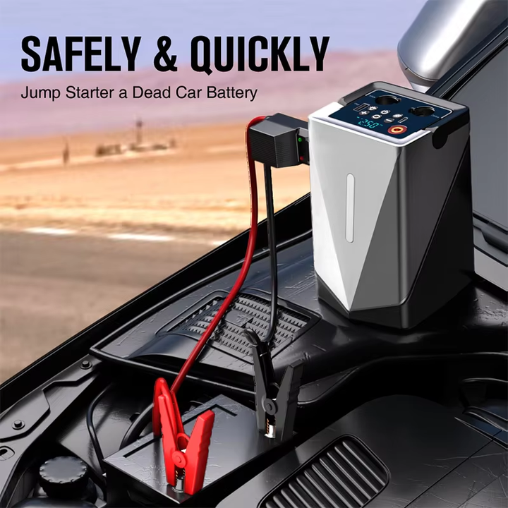 PCMOS 12000MAH Portable Jump Starter