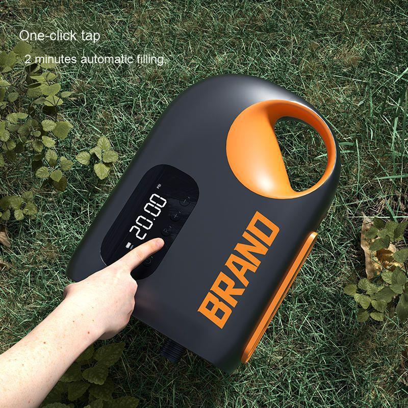 12V DC 20PSI High Pressure Cord or Cordless Air Rechargeable 20 PSI Electric Inflator Air Pump for Sup Board Paddle Kayak