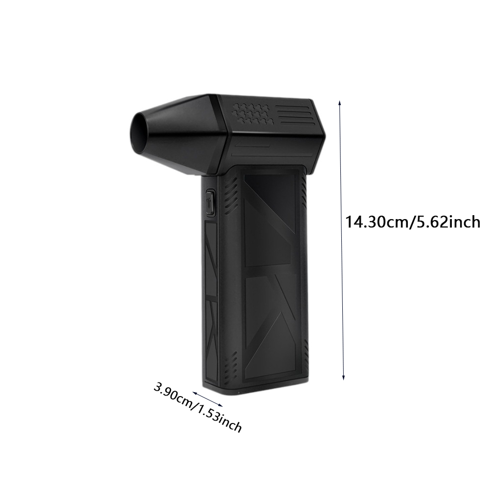 130000RPM Portable Fan Air Blower Violent Fan Vacuum Cleaner 6000kPa Suction 2000mAh Battery House Cleaning Outdoor