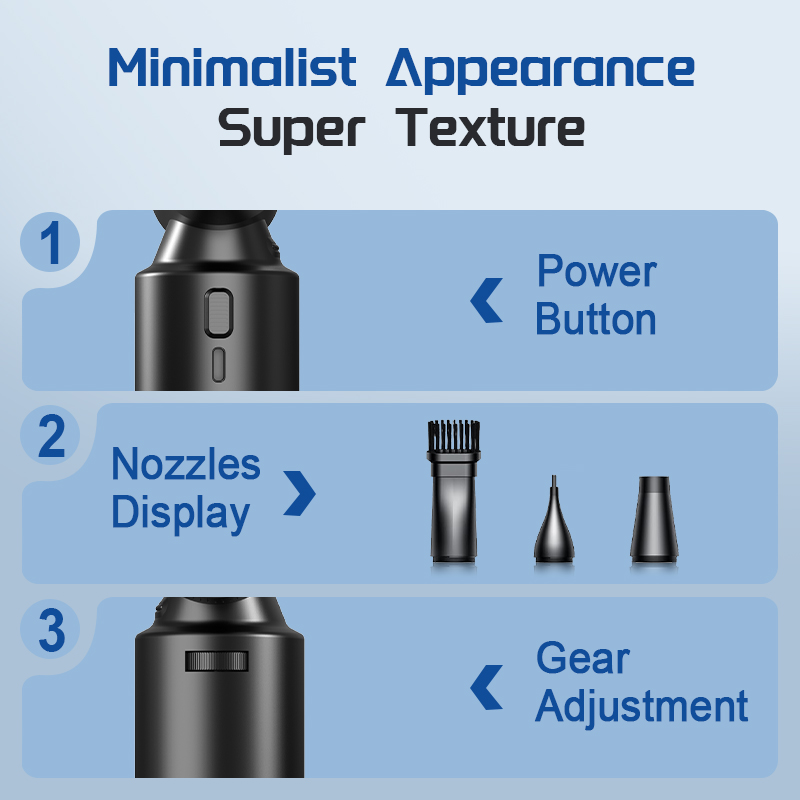 130000RPM Turbo Fan Brushless Motor DIY Electric Mini Air Duster Blower Gun Computer Keyboard Cleaner Rechargeable