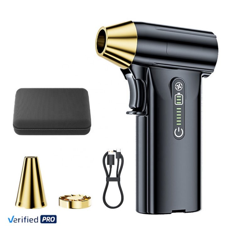 130000RPM Violent Turbo Fan Air Duster Mini Air Compressor Strong Dust Blower Electric Dry