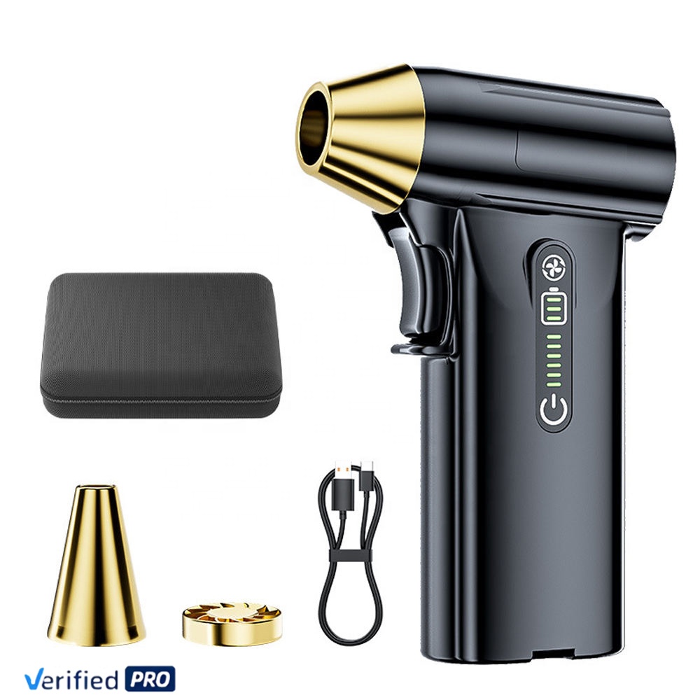 130000RPM Violent Turbo Fan Air Duster Mini Air Compressor Strong Dust Blower Electric Dry