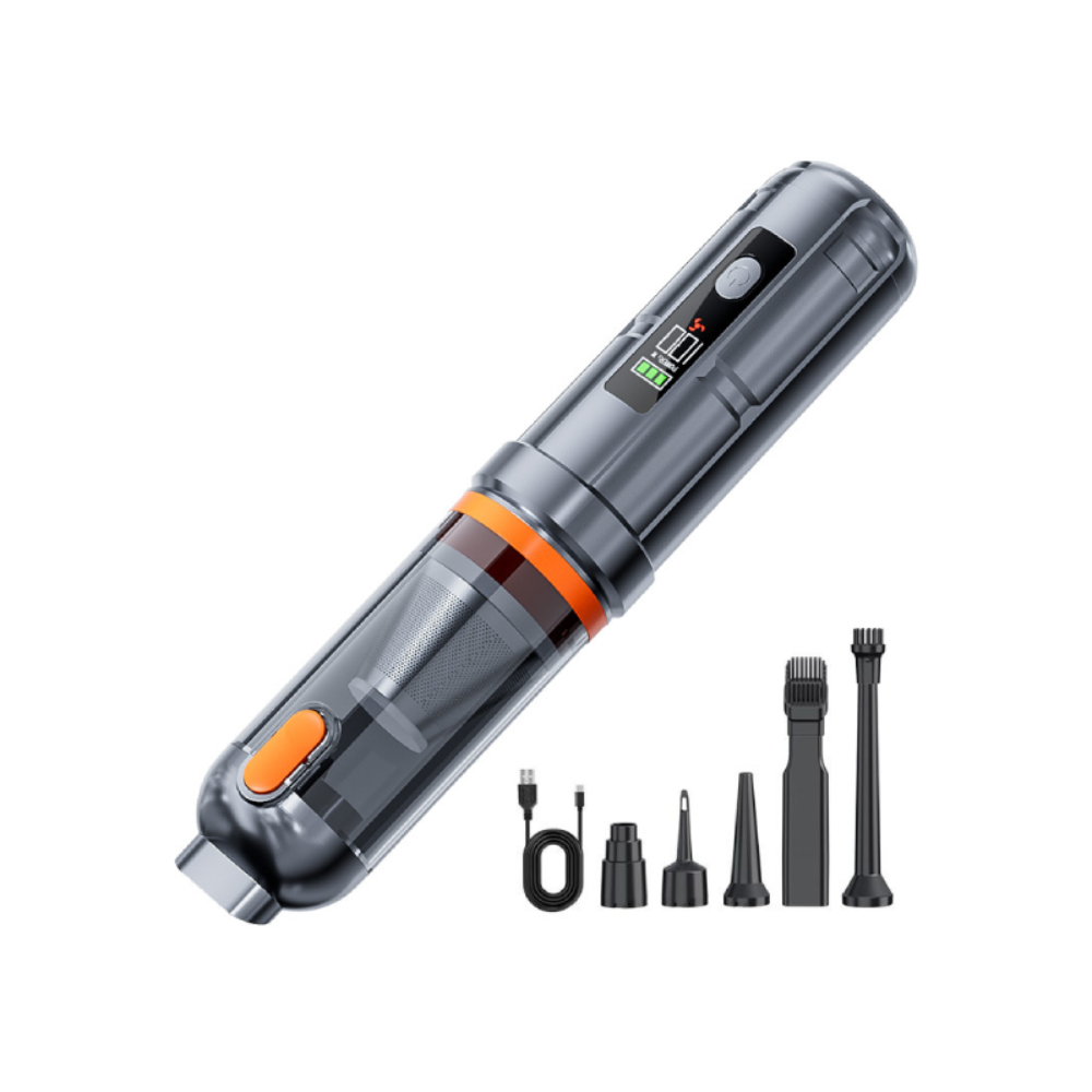 15000pa High Power Suction Rechargeable Wireless Vacuum Cleaner for Car Portable Handheld Cordless Car Vacuum Cleaner