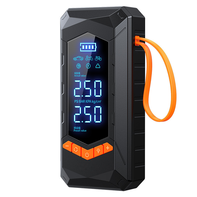 150PSI Wireless Tire Inflator 6000mAh Digital Car Air Pump Compressor Electric Air Pump With Light for Car Tires Bicycles Ball