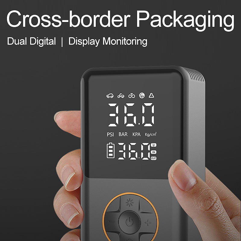150Psi Wireless Mini Electric Air Pump Portable Tire Inflators 19mm Car Air Compressor 4000mAh With LED Digital Display