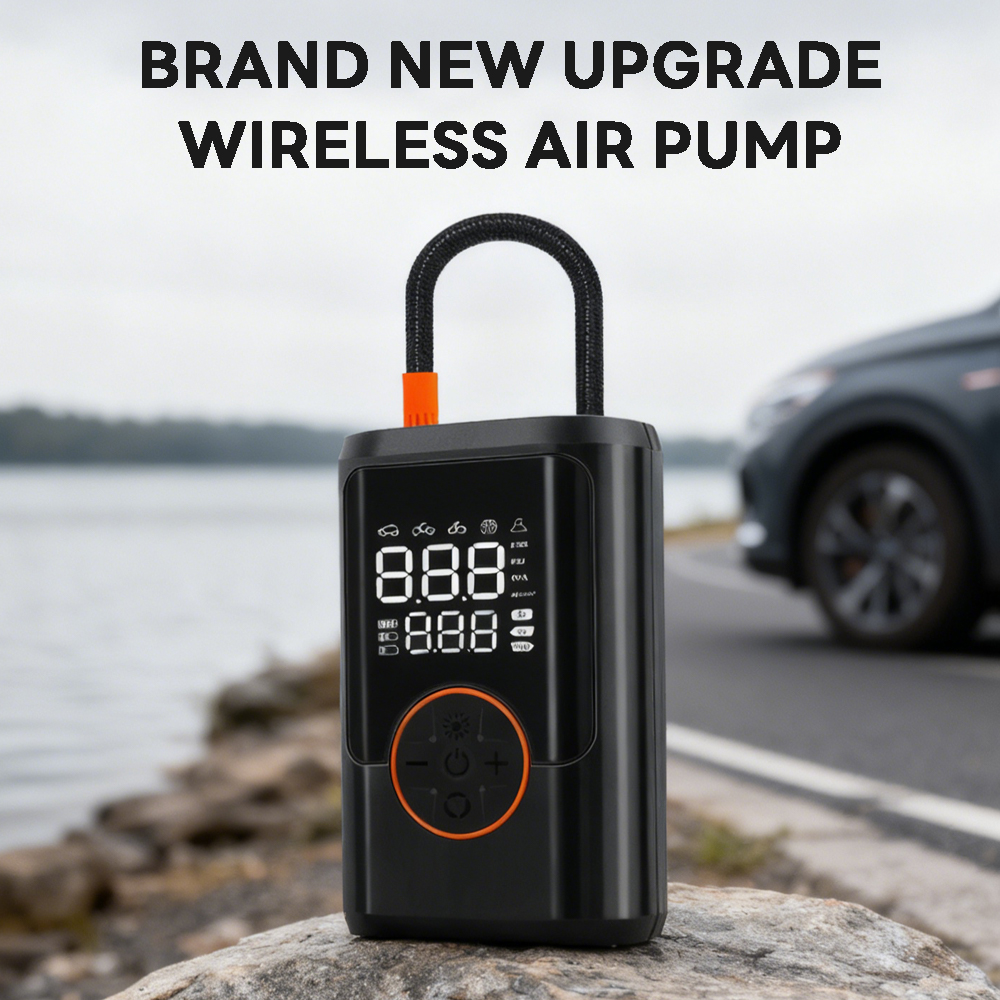 150psi Digital Portable Car Tyre Pump Air Compressor Wireless Car Tire Inflator Mini Electric Air Pump for Car Bike Motorcycle