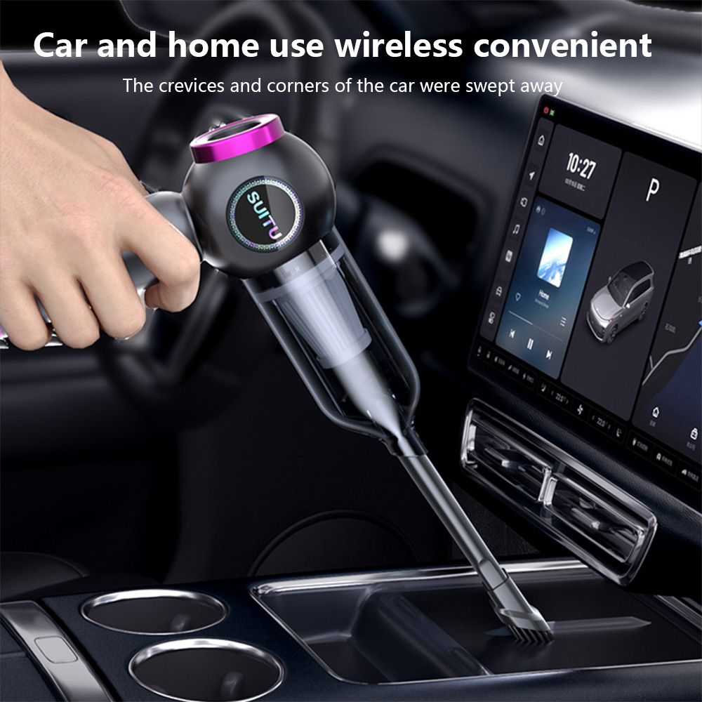 16000Pa Brushless Motor Vacuum Cleaner Wet and Dry Car Vacuum Cleaner Cordless Portable Cleaning Car Vacuum Cleaner