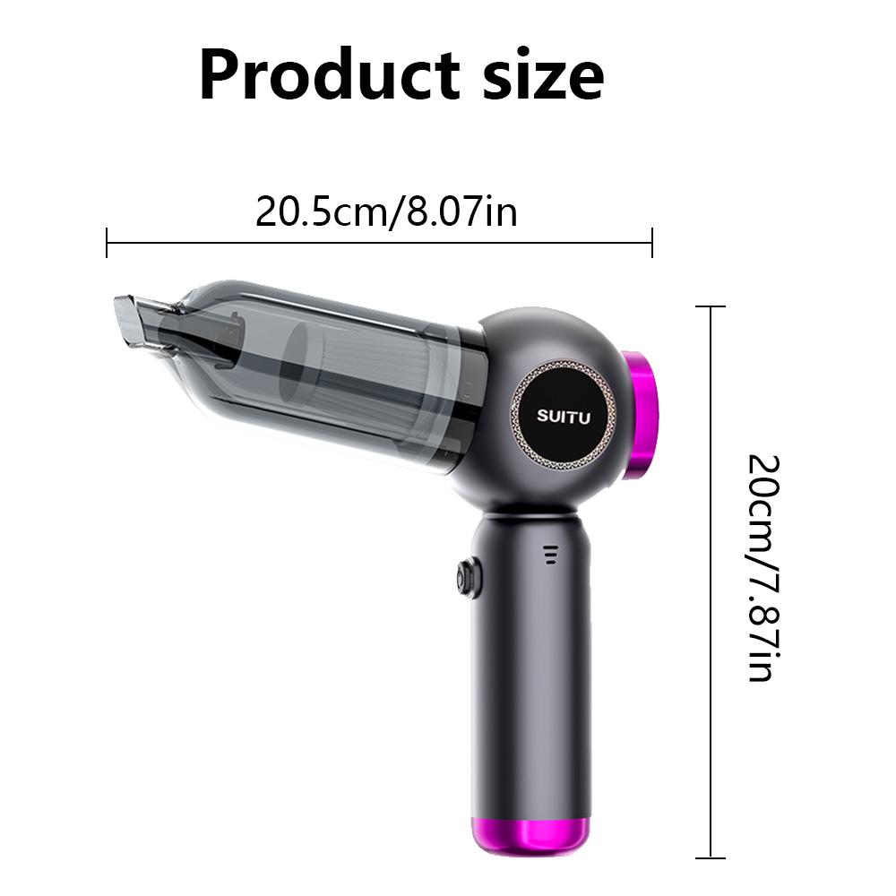 16000pa High Powerful Car Vacuum Cleaner Wireless Dry Car Vacuum Cleaner with Brushless Motor for Car Cleaning