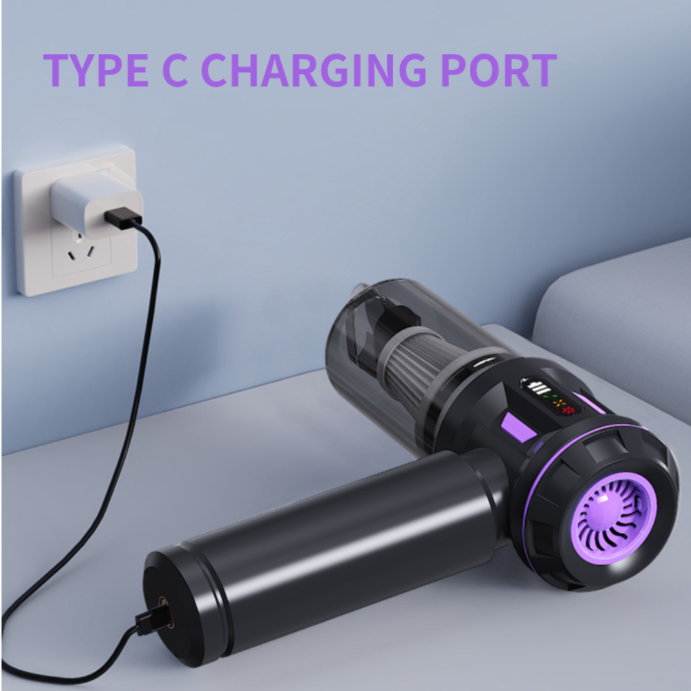 17000pa Brushless Motor Portable Home Cordless HandHeld Small Dry Vacuum Wireless Mini Multifunction Vacuum Cleaner for Car