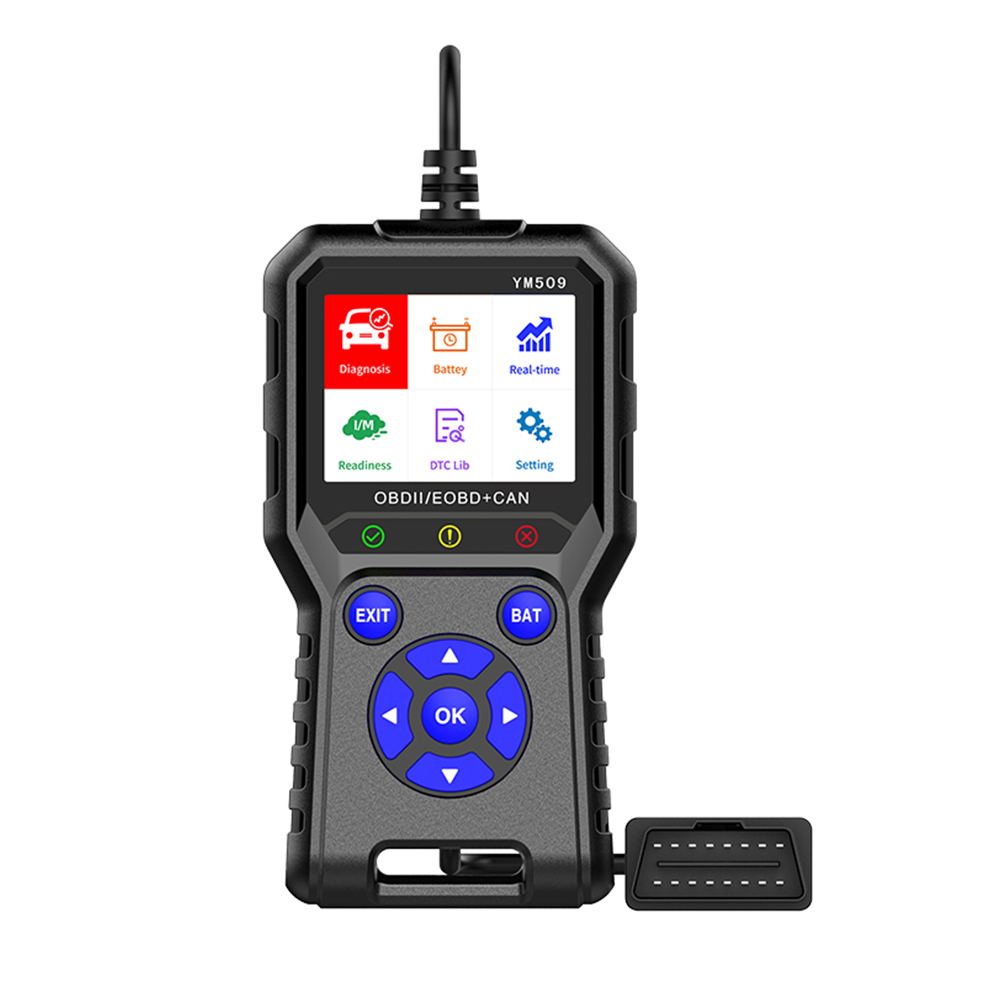 2.8 Inch Screen OBD2 Scanner 5-18V Vehicle Code Reader Remote Scan Tool for Car with 2.8inch Screen