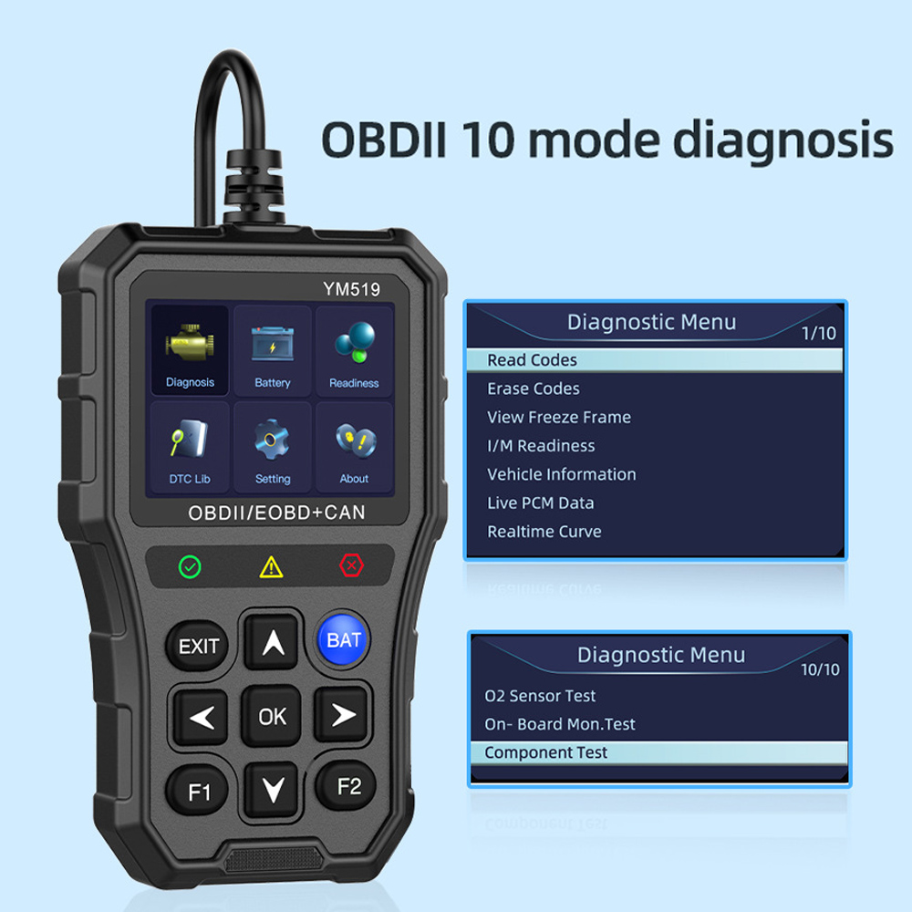 PCMOS 2.8-inch OBD2 Diagnostic Scanner