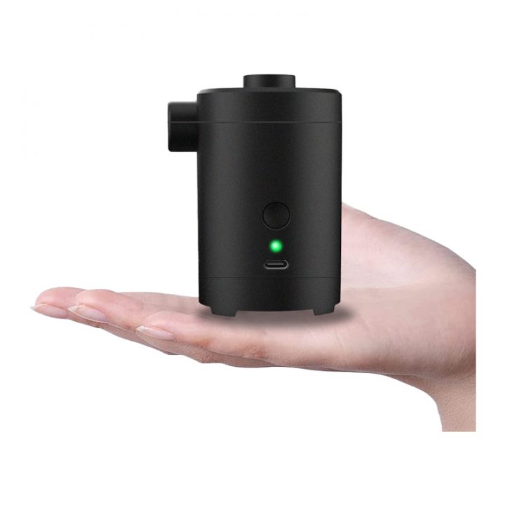 2024 New Design Portable Rechargeable Electric Air Pump Strong Power Camping Inflatable Products Wholesale Plastic Electric Air