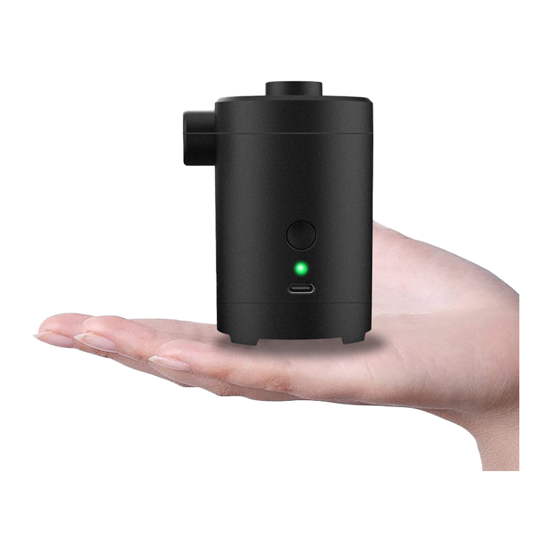 2024 New Design Portable Rechargeable Electric Air Pump Strong Power Camping Inflatable Products Wholesale Plastic Electric Air