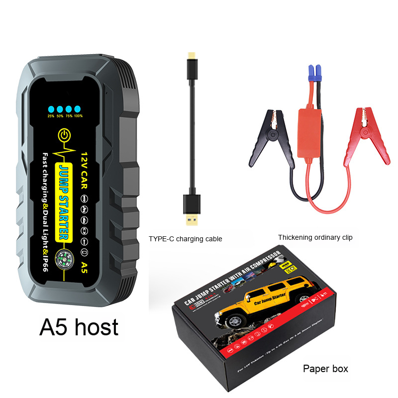 3000A Car Jump Starter 12v Emergency Car Battery Booster Pack Portable Car Battery Jump Starter Power Bank