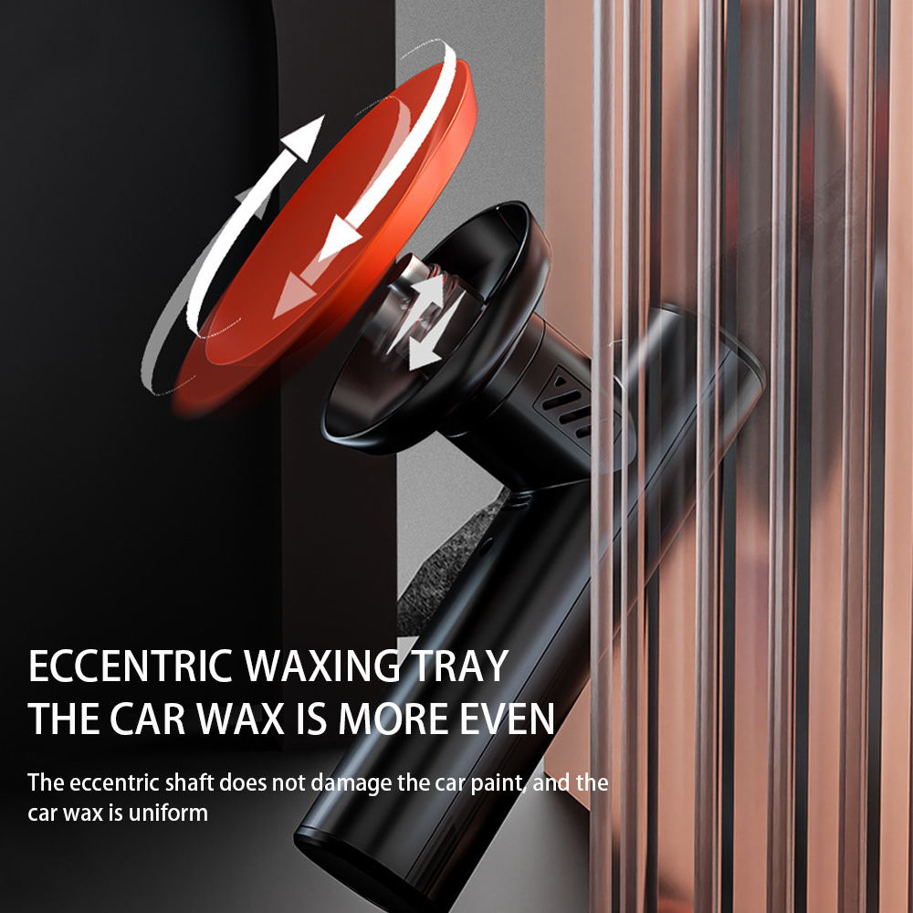 4000mah Car Polisher Handheld Wireless Beauty Sealing Glaze Waxing Machine 40w Flat 40w Electric Small Polisher Car Polishing