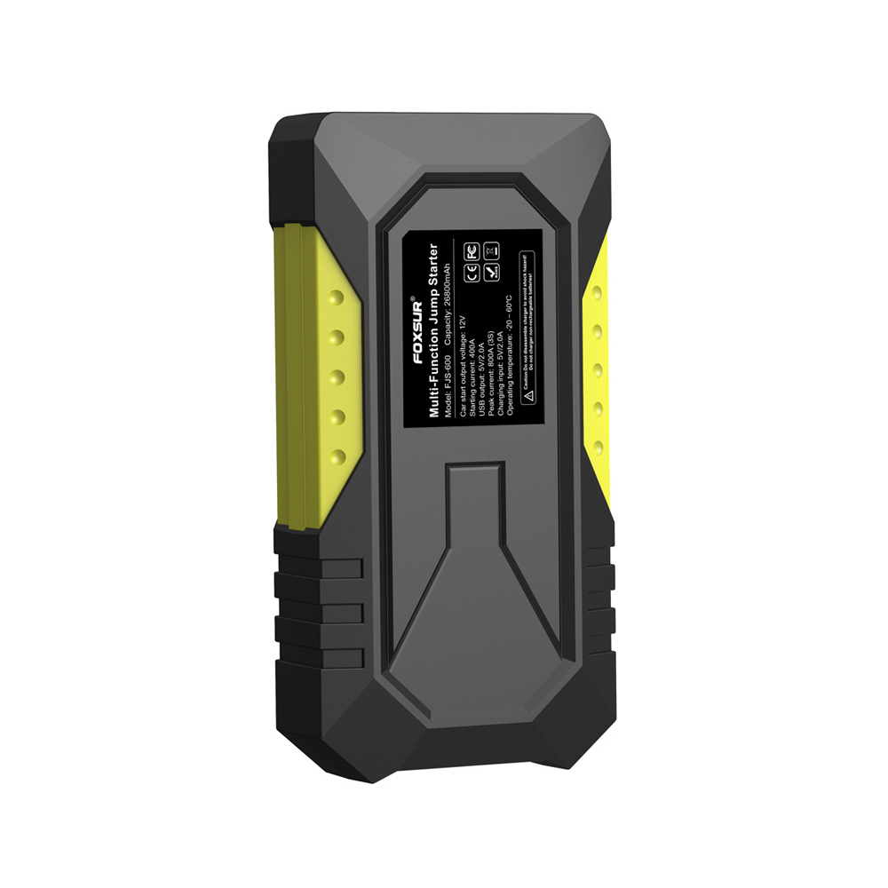 6000mAh 12V Emergency Portable Vehicle Car Battery Booster Pack Power Bank and Jump Starter Car Emergency Charger