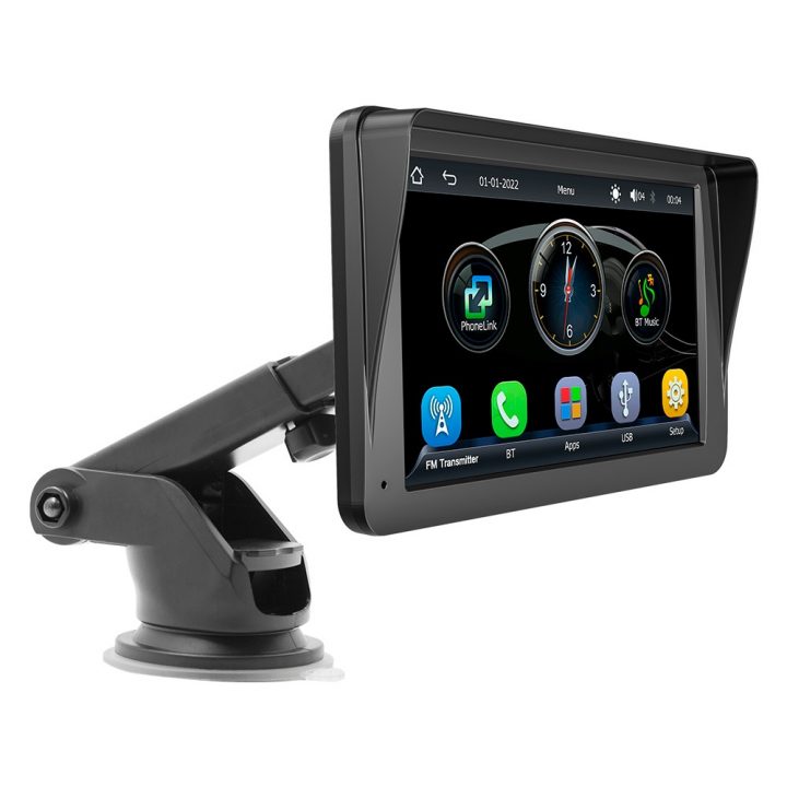 7-Inch Wireless Carplay Navigation Radio with Bluetooth MP5 Player Dashboard Placement Stereo Function Android Auto