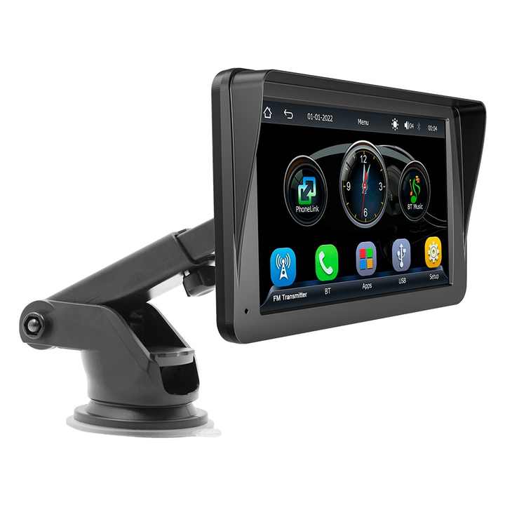 7″ Wireless Carplay Portable Car Screen Radio Android Auto Car Bluetooth Mp5 Player Reverse Video Radio
