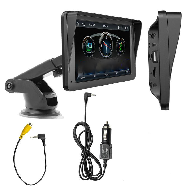 7″ Wireless Carplay Portable Car Screen Radio Android Auto Car Bluetooth Mp5 Player Reverse Video Radio