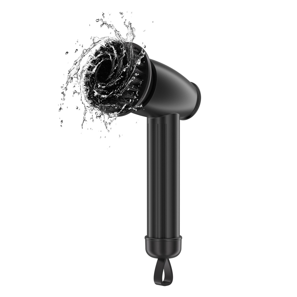7 in 1 Electric Spin Scrubber Wireless Power Dish Washing Gun with Replaceable Brush Heads for Kitchen and Car Polisher