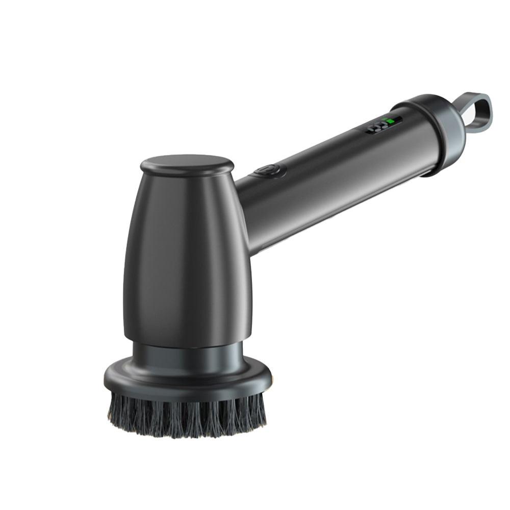 7 in 1 Electric Spin Scrubber Wireless Power Dish Washing Gun with Replaceable Brush Heads for Kitchen and Car Polisher