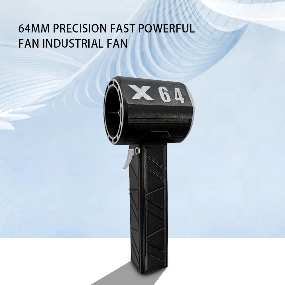 8000mAh Handheld Fan X64Pro Dust Removal Type-C+DC Fast Charging Intelligent Temperature Control 1400g Thrust Car Cleaning Tool