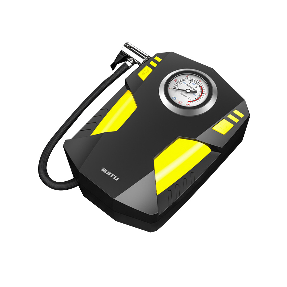 80W Tire Inflator DC12 150PSi Car Portable Air Compressor Pump Car Air Compressor for Car Bike Motorcycles Ball