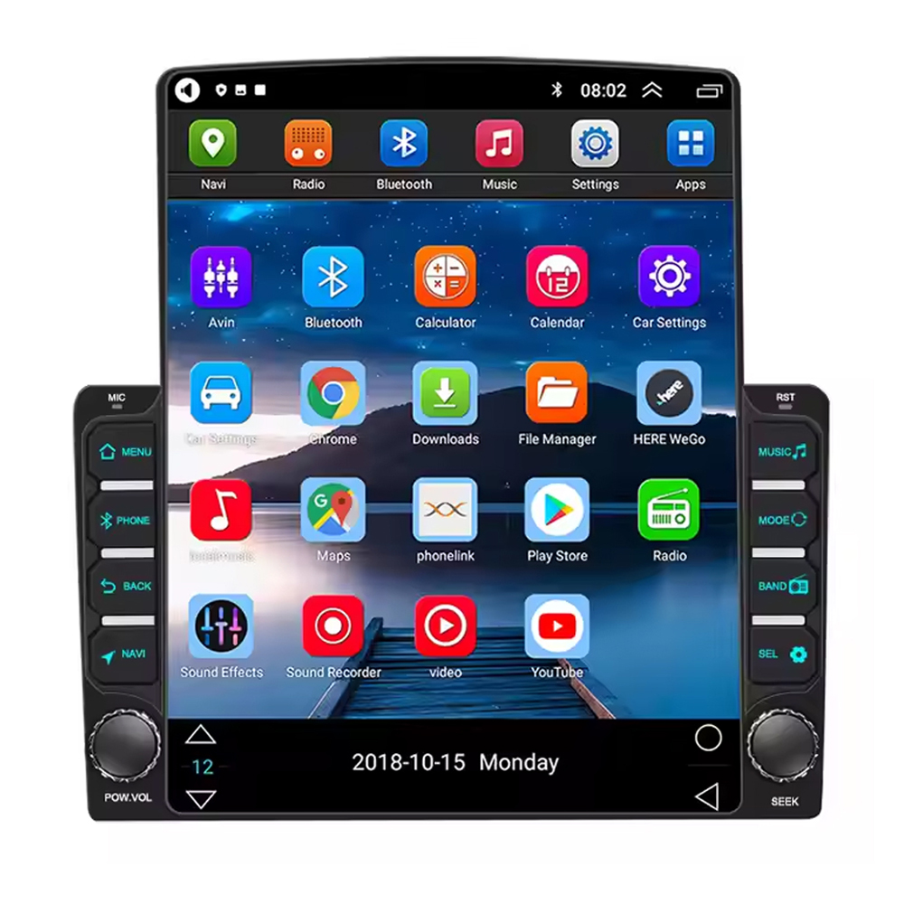 9.7 Inch 2+32G 2 Din Android Autoradio Car Radio MP5 Player GPS IPS Screen Mirror Link Car DVD Player
