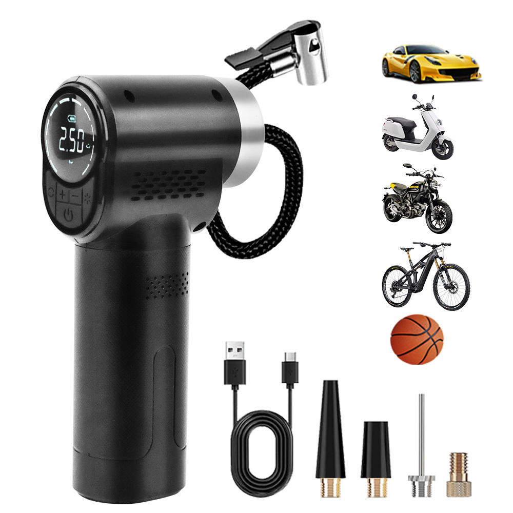 Auto Air Pump Car Air Compressor Portable Multible-purpose Rechargeable Battery Digital Car Inflator