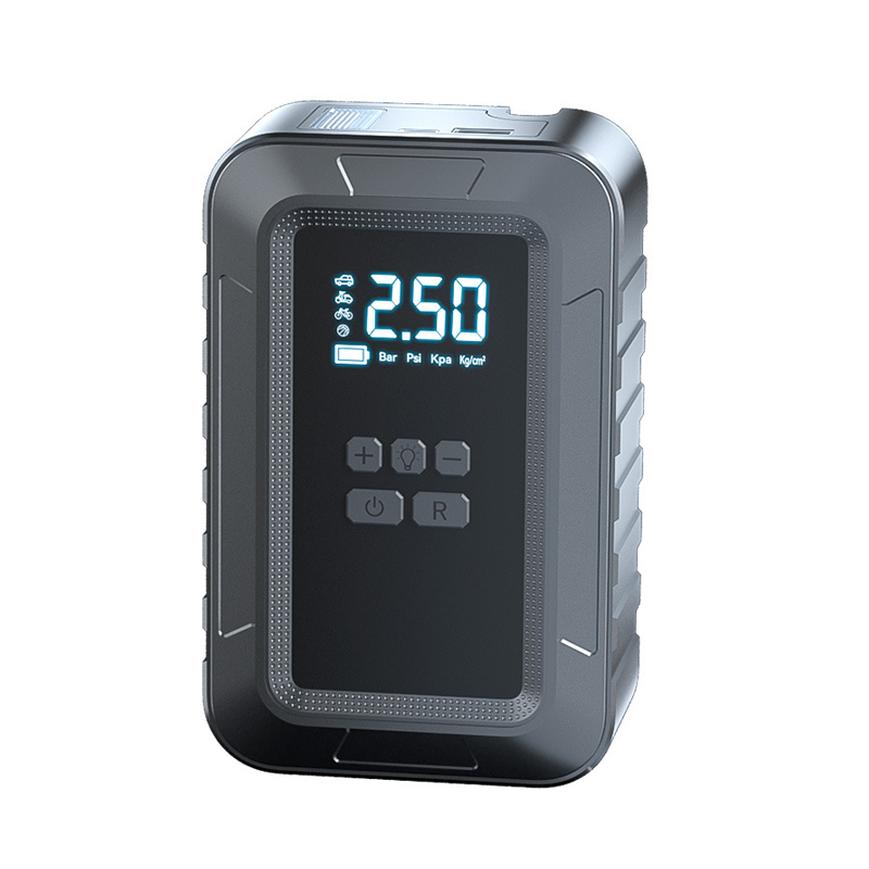 Automatic Rechargeable Mini Digital Wireless Portable Cordless Tyre Inflator Electric Car Air Pump Compressor Made Plastic