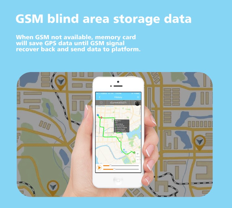 Car GPS Tracking Device Secumore C32 GPS Tracker Free APP Motorcycle Mini Car Tracker OEM