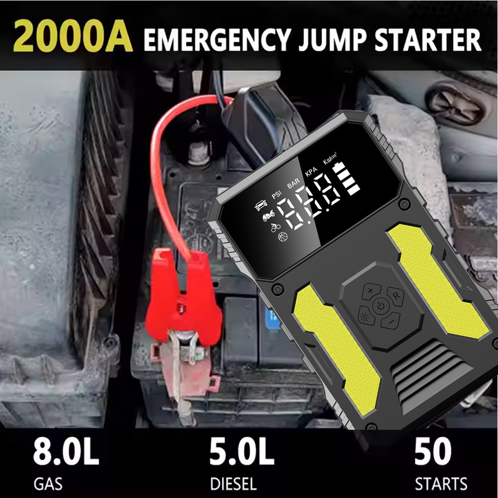 PCMOS Portable Jump Starter