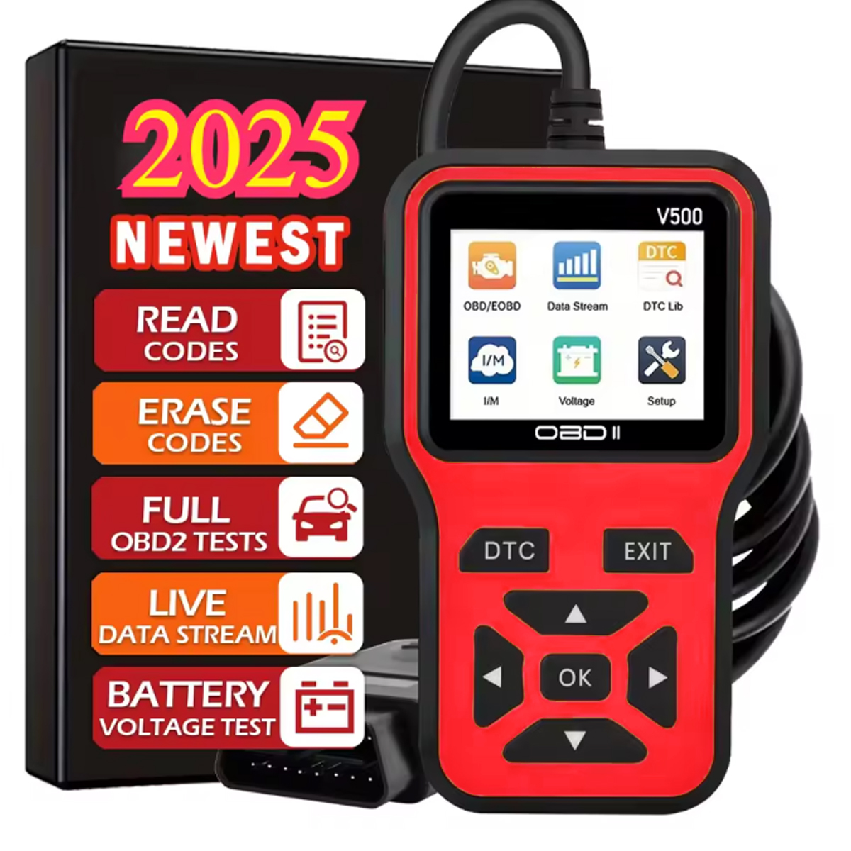 PCMOS OBD2 Diagnostic Scanner