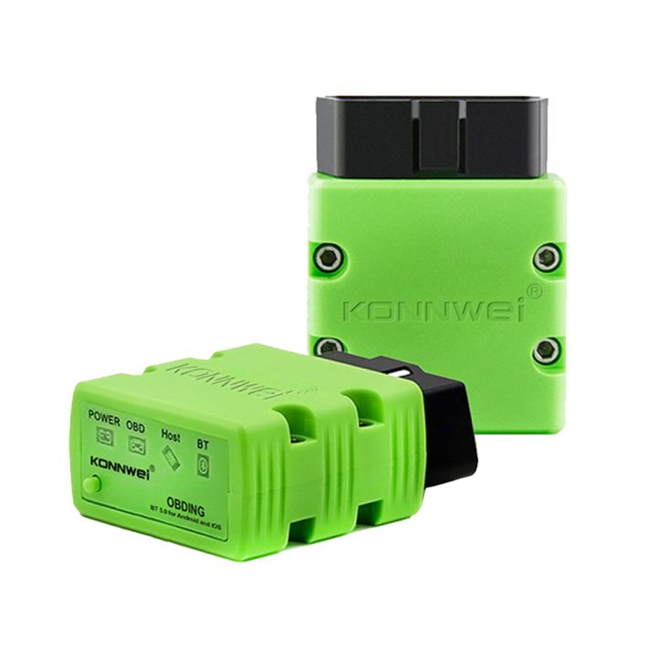 ELM327 OBD2 for Bluetooth 5.0 Car Scanner 12V Automotive Fault Diagnosis Instrument Code Reader for Android and IOS