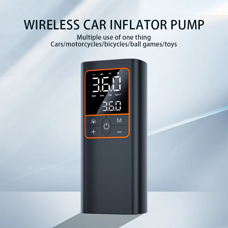Electric Portable Digital Wireless Cordless Car Air Pump Tire 150psi 6000mAh 12V Air Compressor Car Tyre Inflator