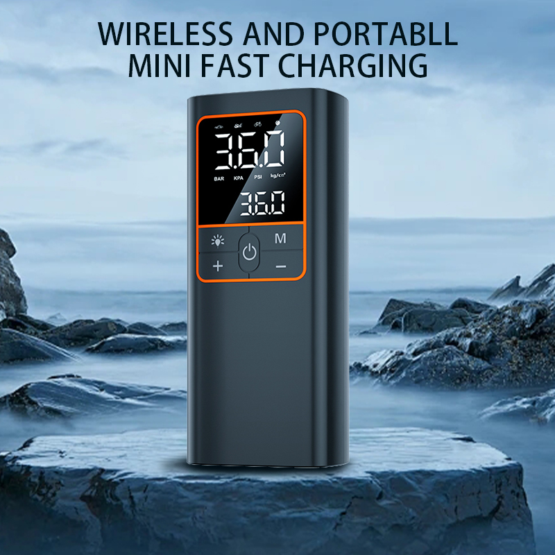 Electric Portable Digital Wireless Cordless Car Air Pump Tire 150psi 6000mAh 12V Air Compressor Car Tyre Inflator