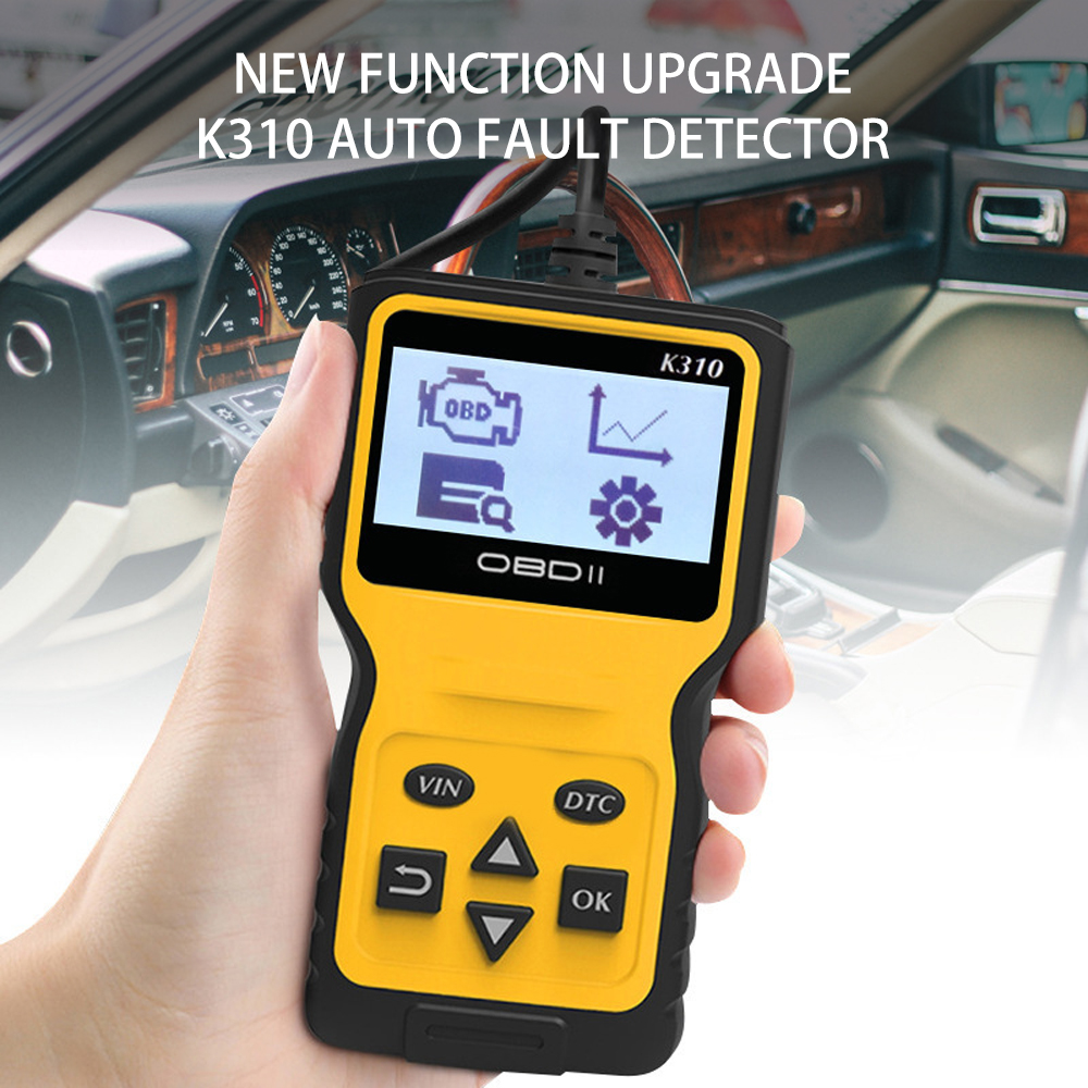 Factory Direct OBDII/EOBD Car Auto Diagnostic Tool Handheld Code Reader for Efficient Vehicle Diagnostics