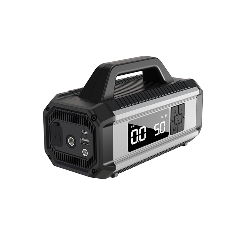 Factory Direct Supply High Power 14V Car Digital Portable Car Emergency Battery Car Battery Jump Starter and air Pump