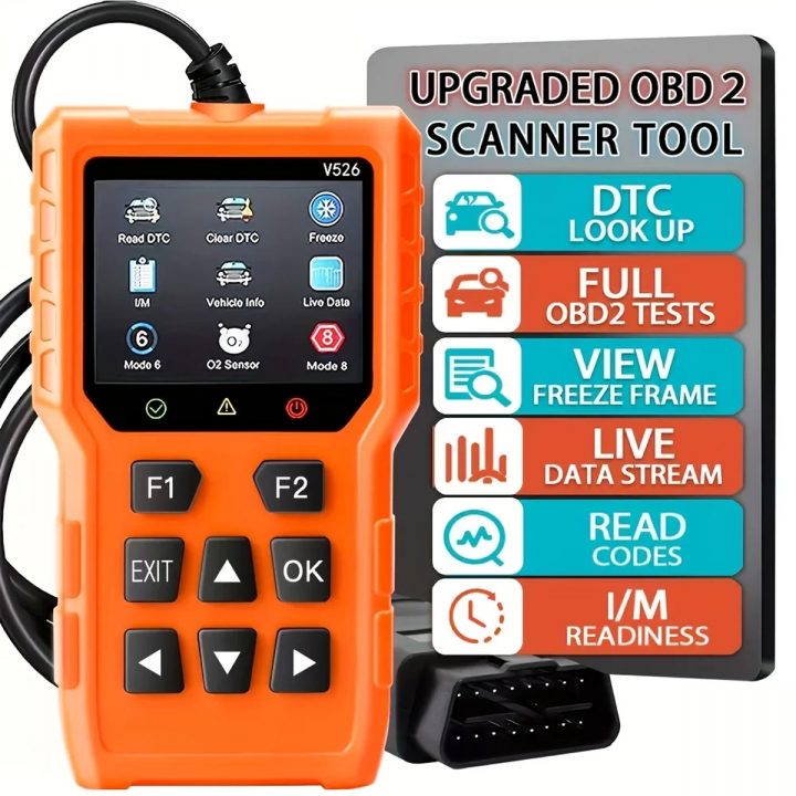 PCMOS GJZ0406 2.8-inch 18V OBD2 Diagnostic Scanner