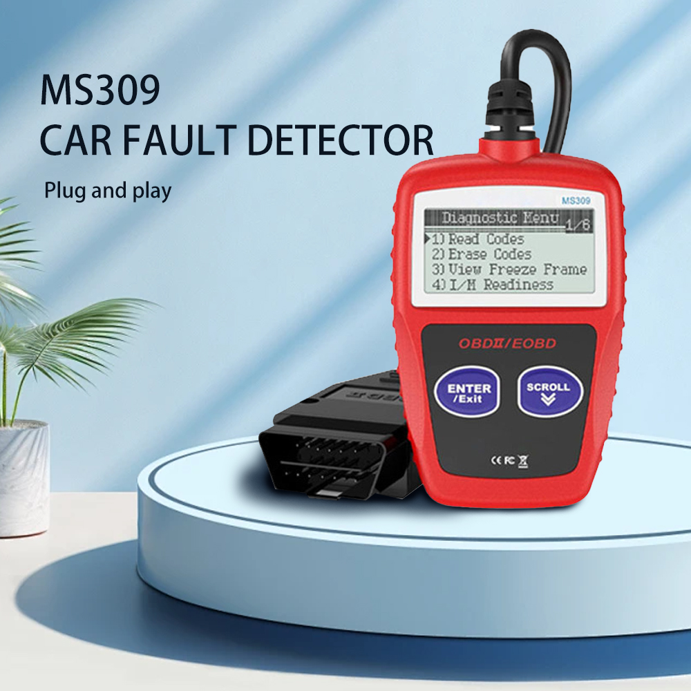 Factory Supply MS309 OBDII Automotive Scanner Universal Auto Diagnostic Tool OBD2 Car Code Reader
