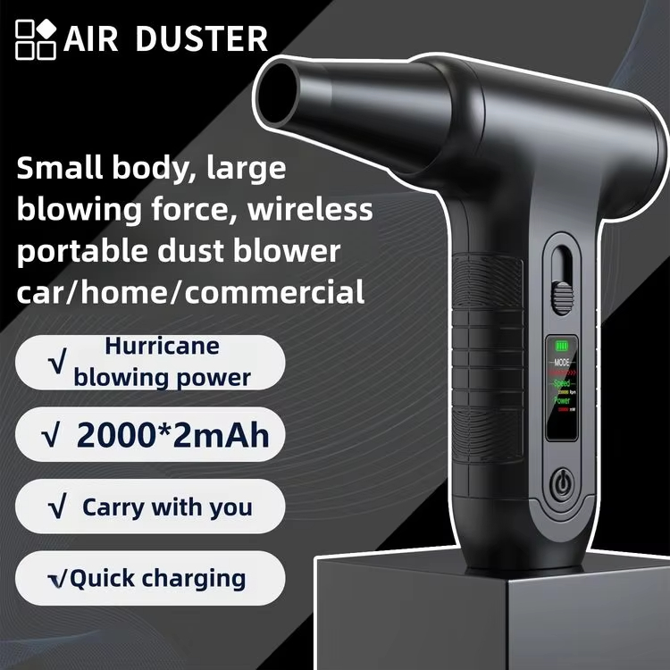 Fan Mini Portable Rechargeable Electric Air Blower Violent Fan for Indoor and Outdoor Car Cleaning for Car Use