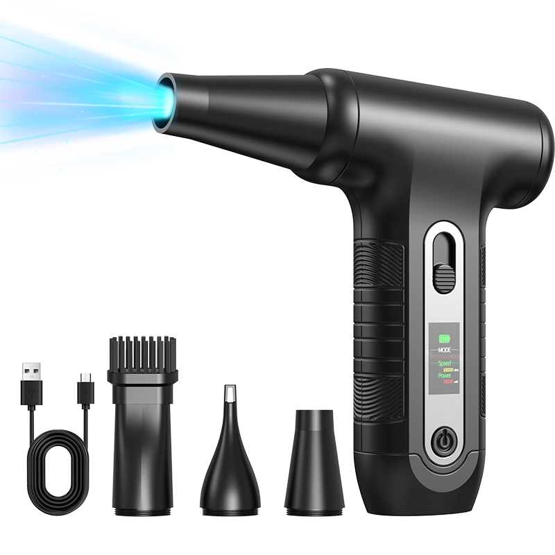 Fan Mini Portable Rechargeable Electric Air Blower Violent Fan for Indoor and Outdoor Car Cleaning for Car Use