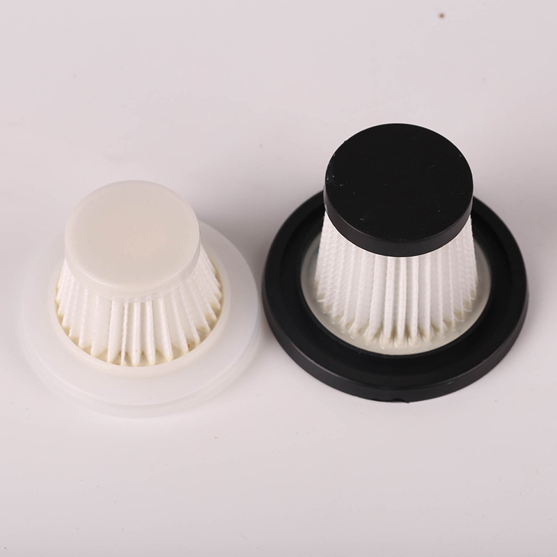 Gun Style Manual Vacuum Cleaner Hypa HEPA Filter Replacement Universal Set Washable Car Accessories New Model White