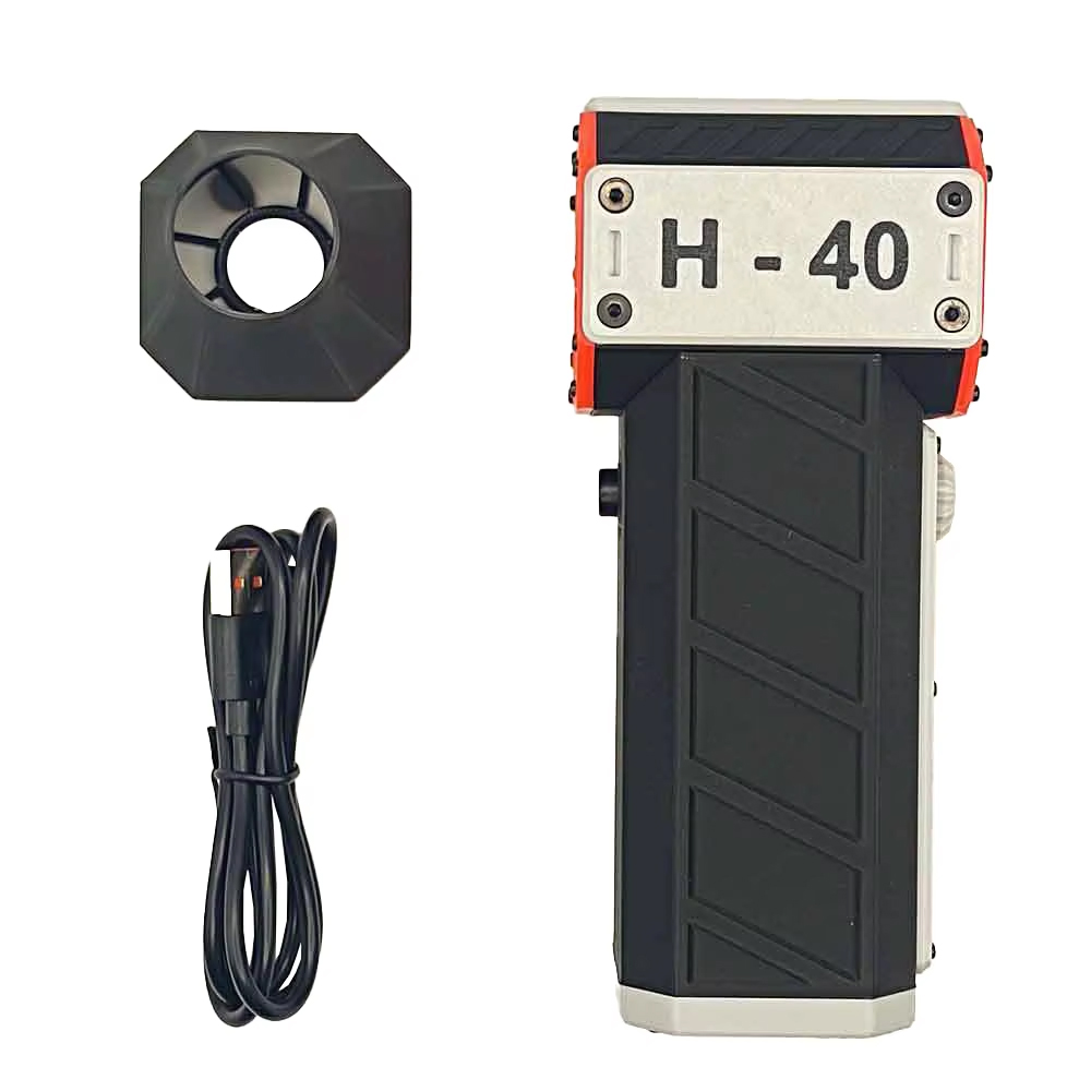 H40 500G+ Thrust 40mm Brushless Motor Turbo Fan Electric Air Blower Rechargeable Air Duster Violent Fan with Vaccum Cleaner