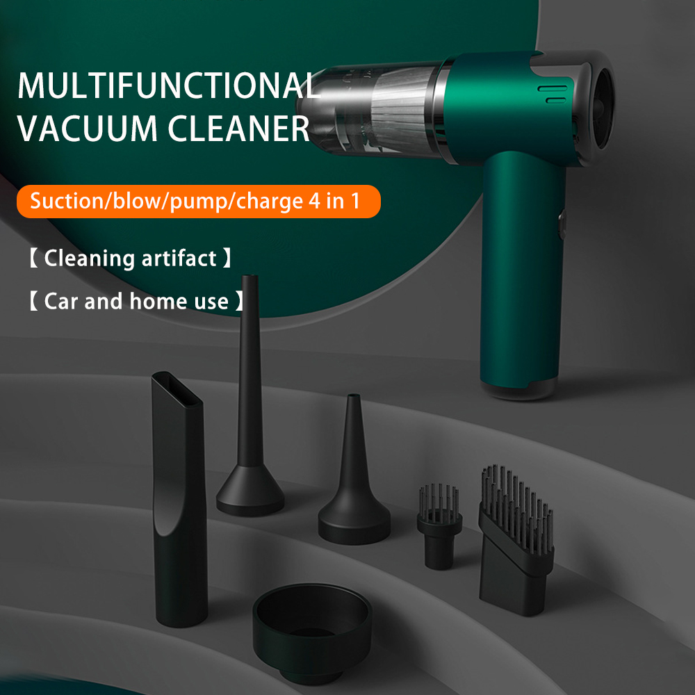 High Quality Portable 4-in-1 USB Charging Cordless Vacuum Cleaner Car Vacuum Cleaner Handheld Vacuum Cleaner